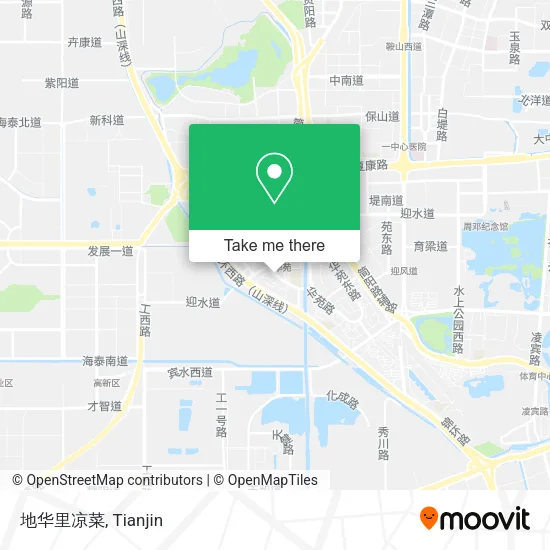 地华里凉菜 map
