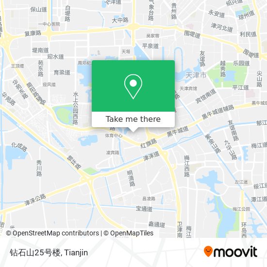 钻石山25号楼 map