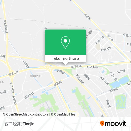 西二经路 map