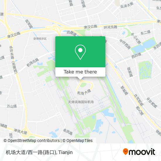 机场大道/西一路(路口) map
