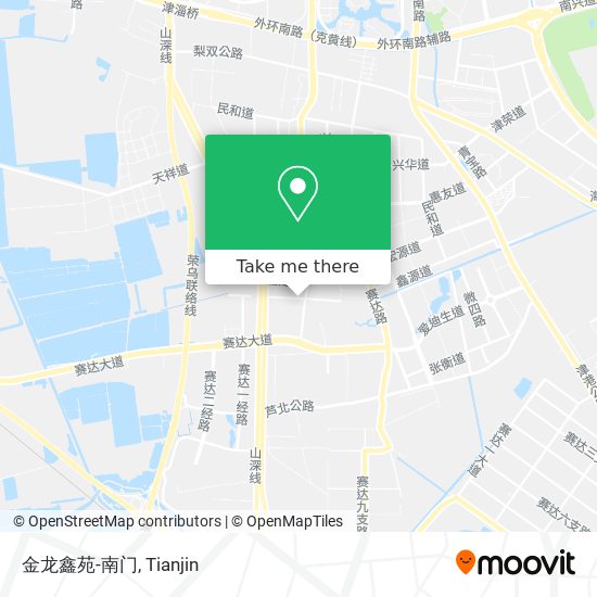 金龙鑫苑-南门 map