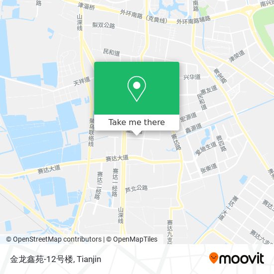 金龙鑫苑-12号楼 map