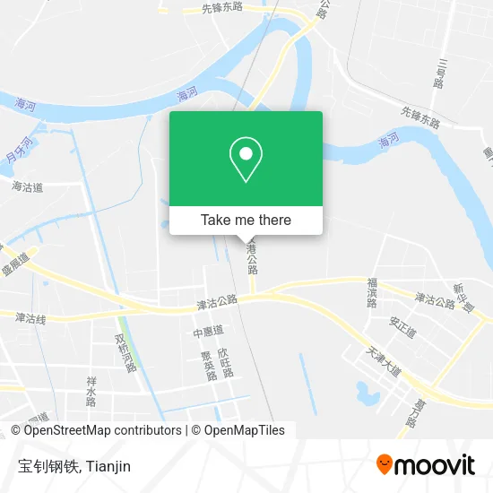 宝钊钢铁 map