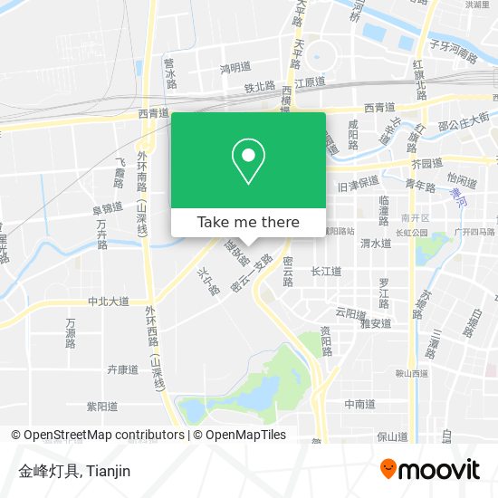 金峰灯具 map