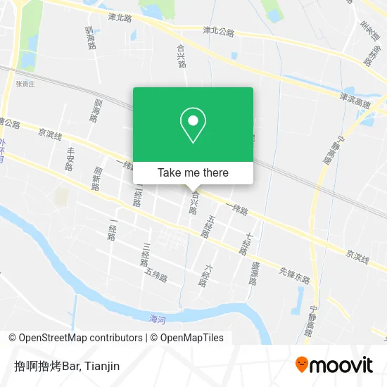 撸啊撸烤Bar map
