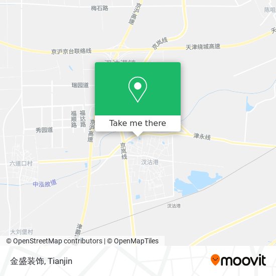 金盛装饰 map