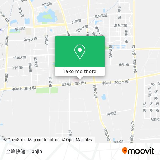 全峰快递 map
