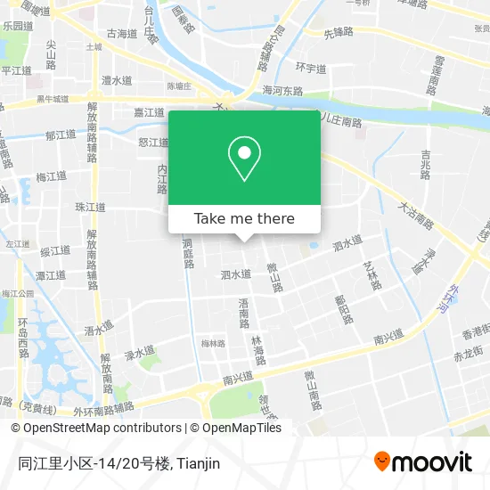 同江里小区-14/20号楼 map