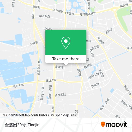 金盛园20号 map