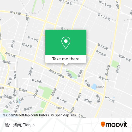 黑牛烤肉 map
