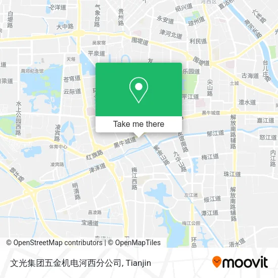 文光集团五金机电河西分公司 map