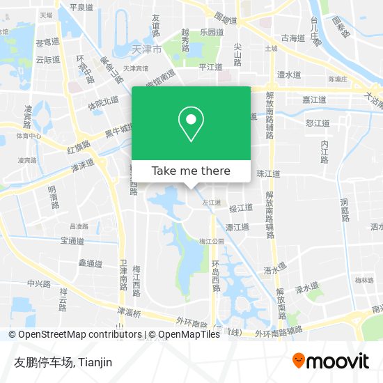 友鹏停车场 map