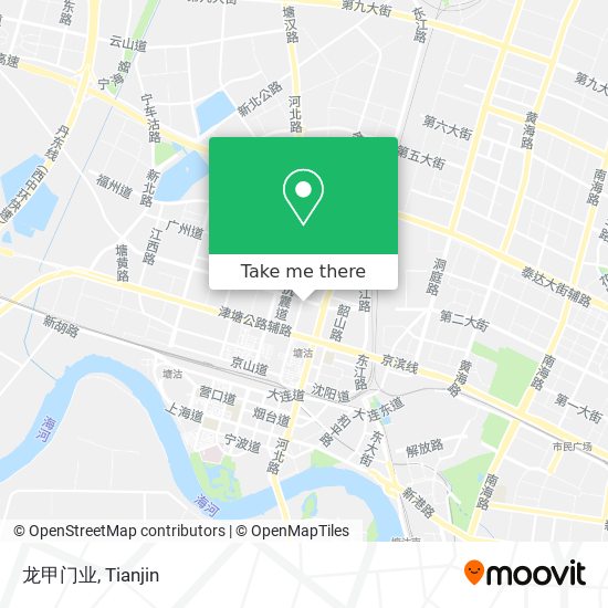 龙甲门业 map