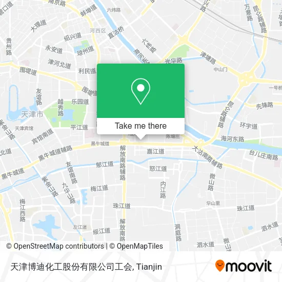 天津博迪化工股份有限公司工会 map
