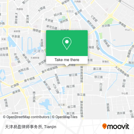 天津易盈律师事务所 map