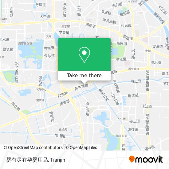 婴有尽有孕婴用品 map