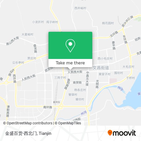 金盛百货-西北门 map