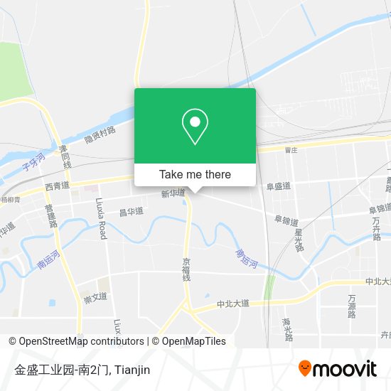 金盛工业园-南2门 map