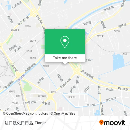 进口洗化日用品 map