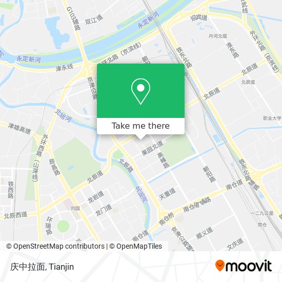 庆中拉面 map