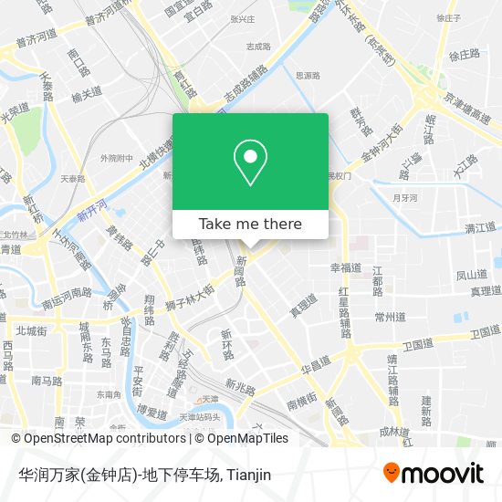 华润万家(金钟店)-地下停车场 map