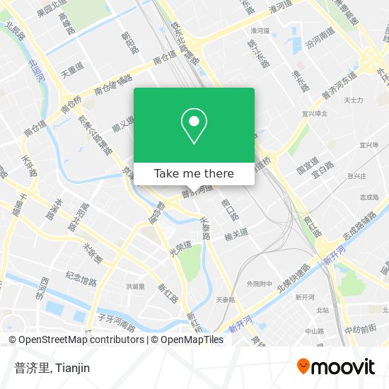 普济里 map