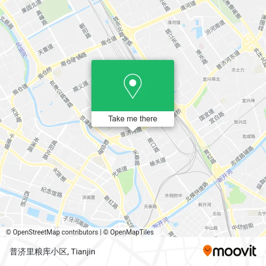 普济里粮库小区 map