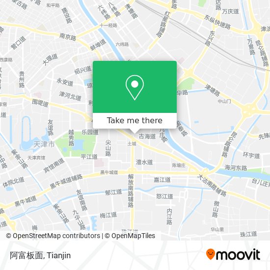 阿富板面 map