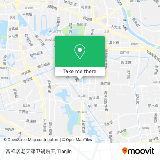 富祥居老天津卫锅贴王 map