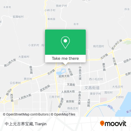 中上元古界宝藏 map