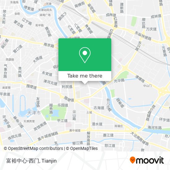 富裕中心-西门 map
