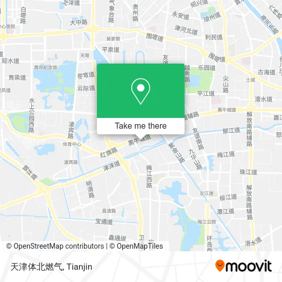 天津体北燃气 map