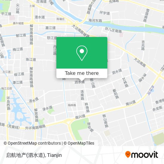 启航地产(泗水道) map