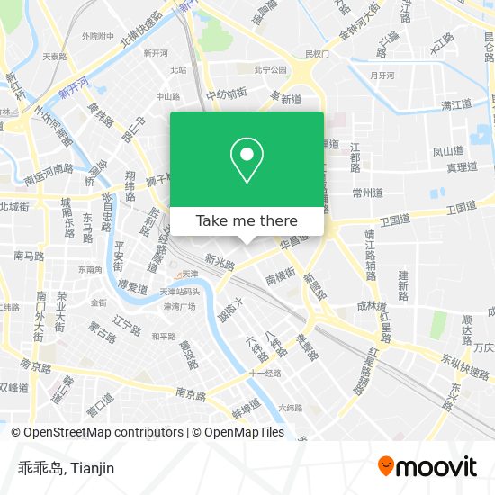 乖乖岛 map
