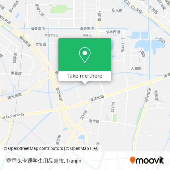 乖乖兔卡通学生用品超市 map