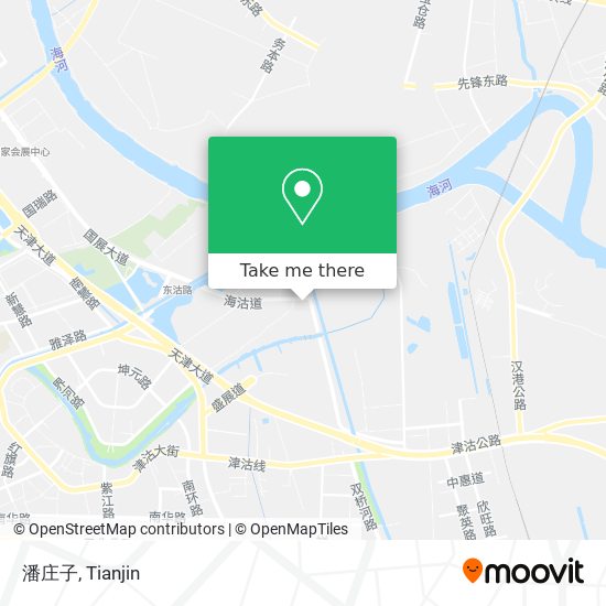潘庄子 map
