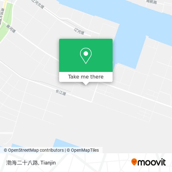 渤海二十八路 map