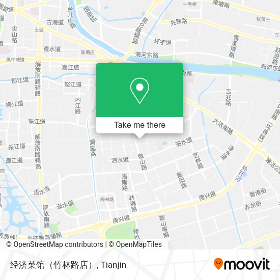 经济菜馆（竹林路店） map