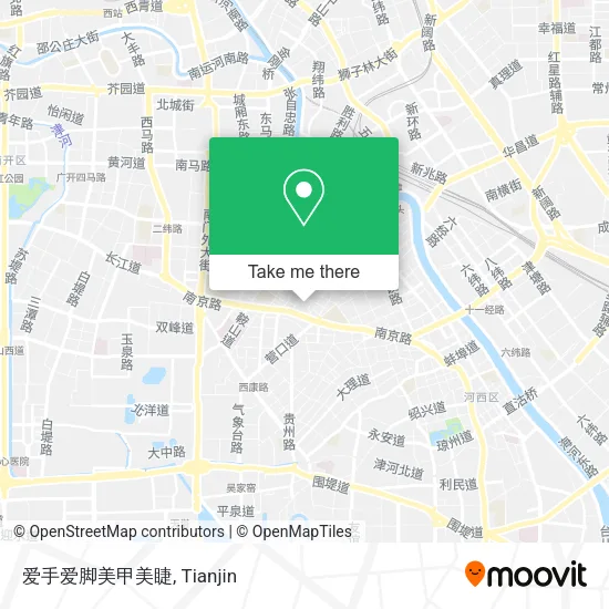 爱手爱脚美甲美睫 map