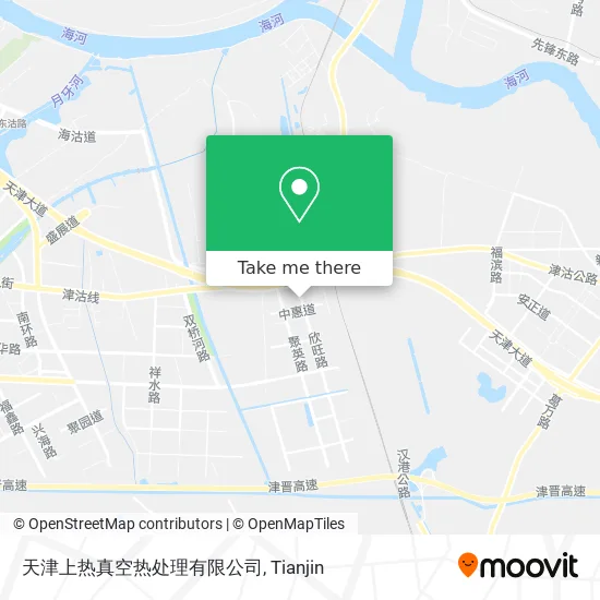 天津上热真空热处理有限公司 map