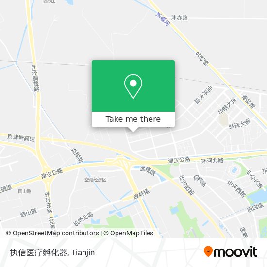 执信医疗孵化器 map