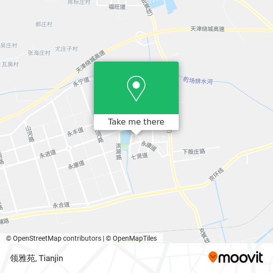 领雅苑 map