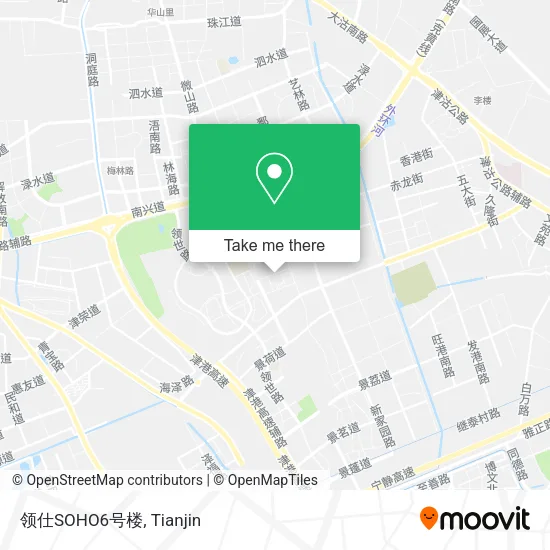 领仕SOHO6号楼 map