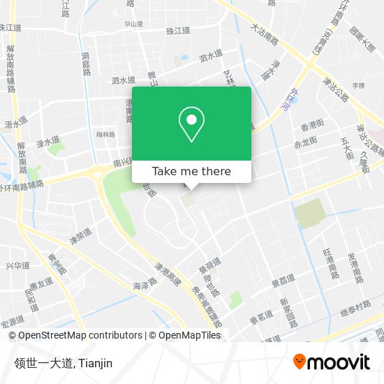 领世一大道 map