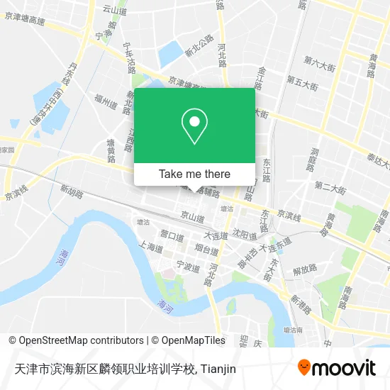 天津市滨海新区麟领职业培训学校 map