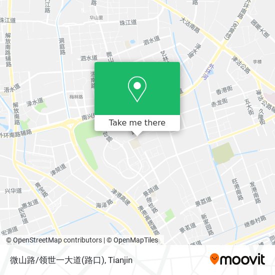 微山路/领世一大道(路口) map