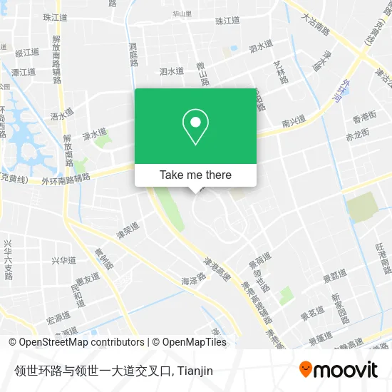 领世环路与领世一大道交叉口 map