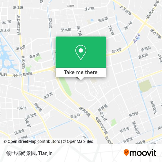 领世郡尚景园 map