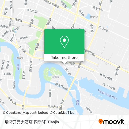 瑞湾开元大酒店-四季轩 map