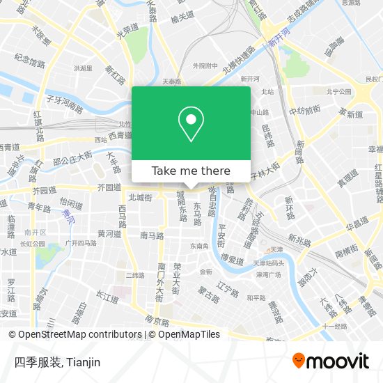 四季服装 map